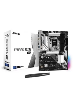 Материнская плата B760 PRO RS/D4 WIFI, LGA1700, DDR4, ATX Asrock 191291544 купить за 14 580 ₽ в интернет-магазине Wildberries