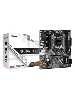 Материнская плата B650M-H/M.2+, AMD, AM5, DDR5, Micro-ATX Asrock 191291556 купить за 10 592 ₽ в интернет-магазине Wildberries