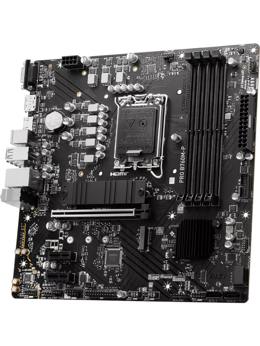 Материнская плата PRO B760M-P MS-7E02 (PRO B760M-P) MSI 191340684 купить в интернет‑магазине Wildberries