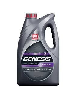 Моторное масло LUKOIL GENESIS UNIVERSAL 5W-30 4 л ЛУКОЙЛ 191350029 купить за 1 565 ₽ в интернет-магазине Wildberries