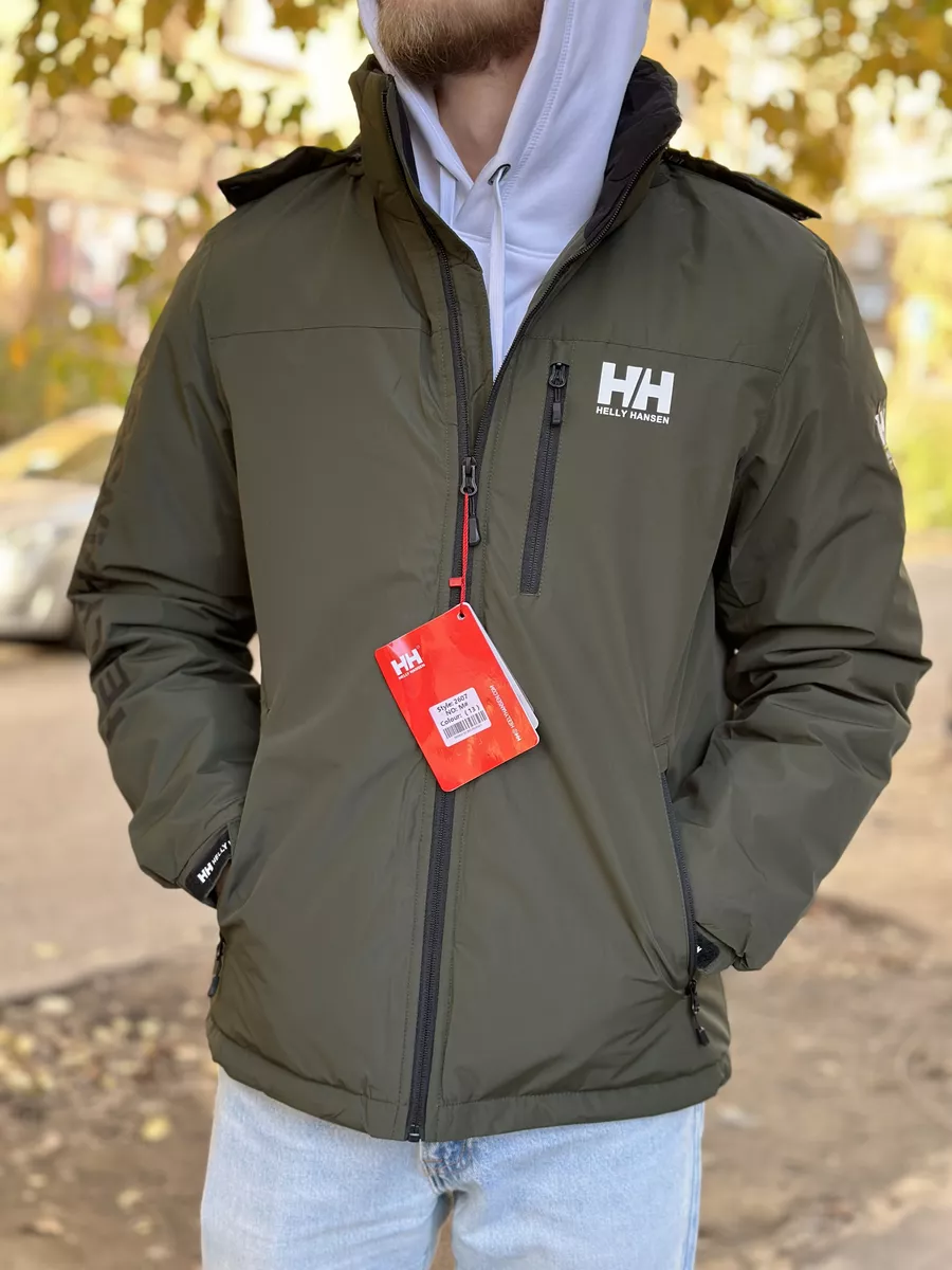 Куртка мужская дутик зимняя теплая хелли хансен Helly Hansen 191369797  купить за 4 602 ₽ в интернет-магазине Wildberries