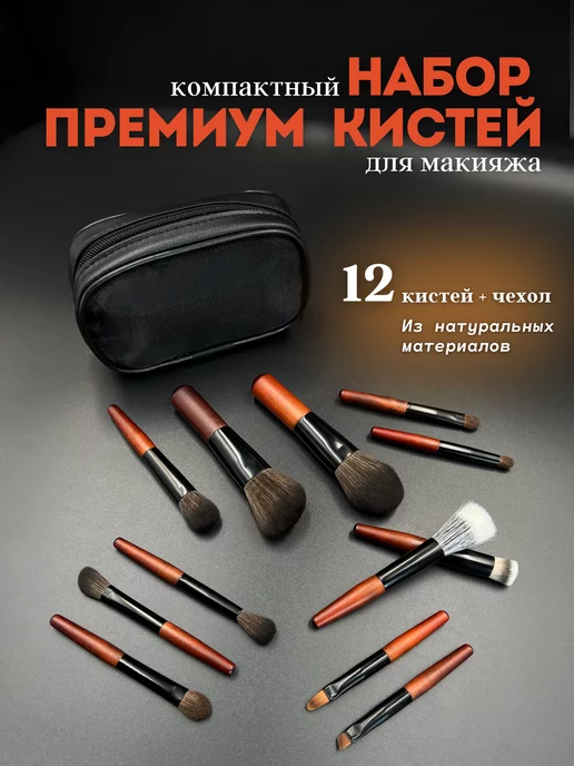 Mini Brush Duo Набор мини-кистей для макияжа