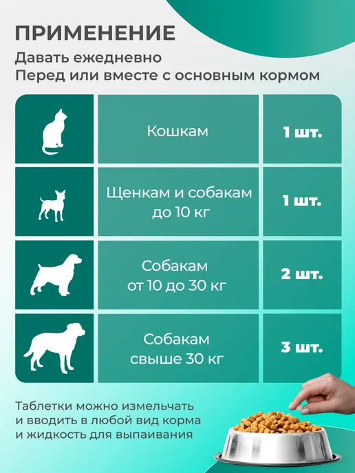 veda Комплекс для суставов собак и кошек 200 шт, 200 шт, фото 5