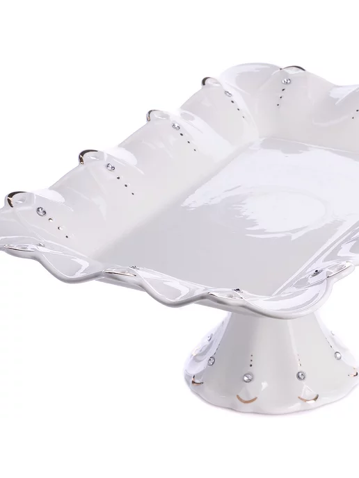 Фруктовница на ножке для фруктов, конфет, пирожных - фото 3