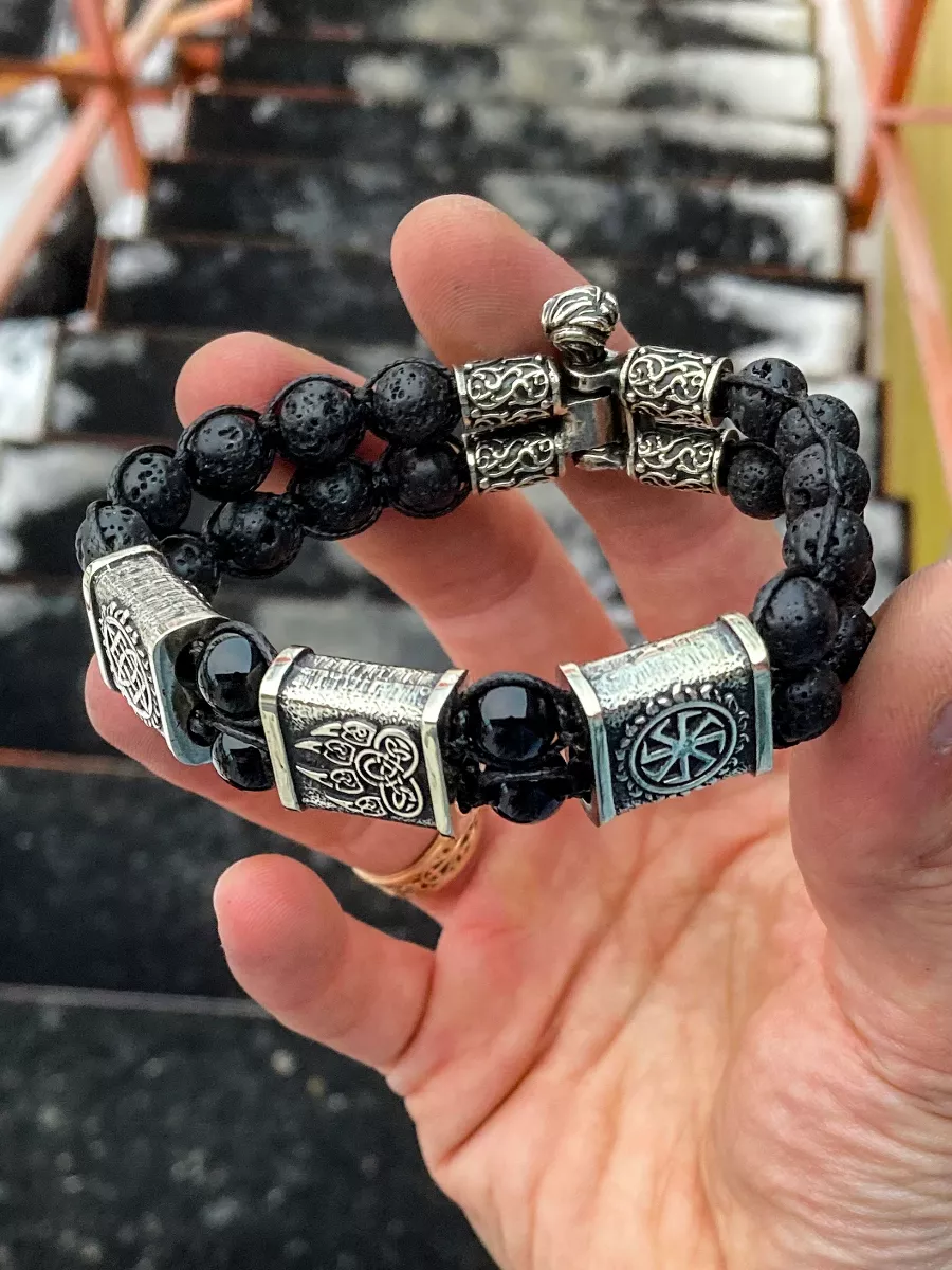 Мужские браслеты из натуральной кожи купить в интернет-магазине OZON