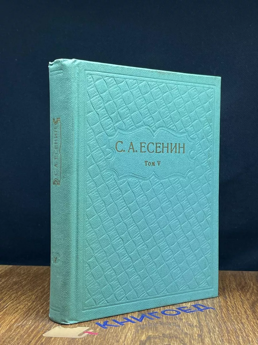 Сергей Есенин. Собрание сочинений в 5 томах. Том 5