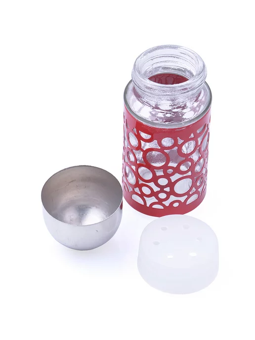 Набор для специй на стол на подставке стекло нержавейка 6 шт - фото 16