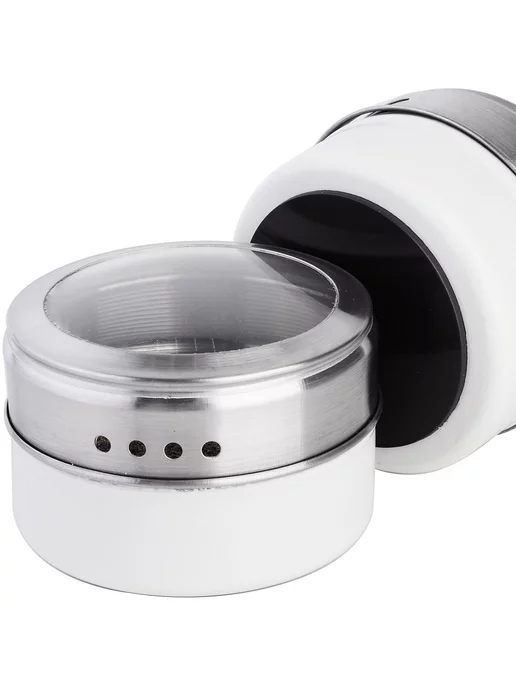 Набор для специй на подставке нержавейка 3 шт - фото 8