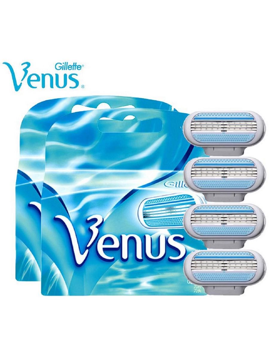 Кассеты венус. Gillette Venus Divine сменные кассеты (2 шт).