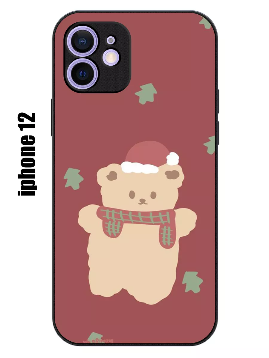 Чехол силиконовый на iPhone 12 Love.Case 191568082 купить в  интернет-магазине Wildberries