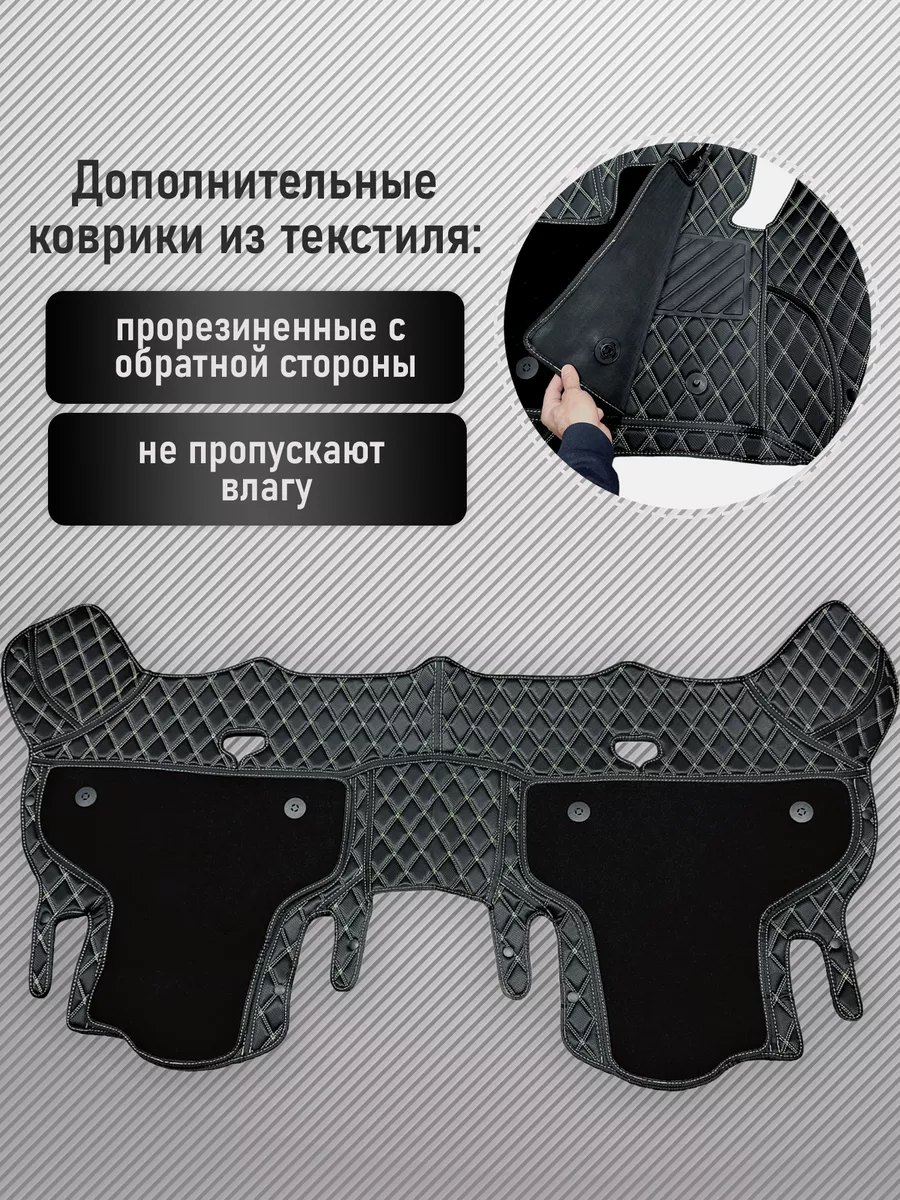 3D коврики из экокожи Hyundai Solaris (1,2) / Kia Rio (3,4) LUX-PARTS  191575148 купить в интернет-магазине Wildberries