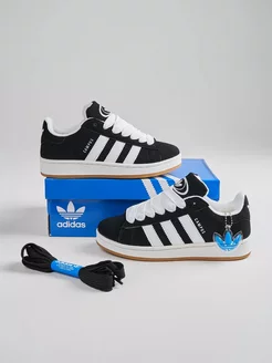 Зимние кроссовки утепленные с мехом Adidas Campus 00s ADIDAS 191628064 купить за 2 819 ₽ в интернет-магазине Wildberries