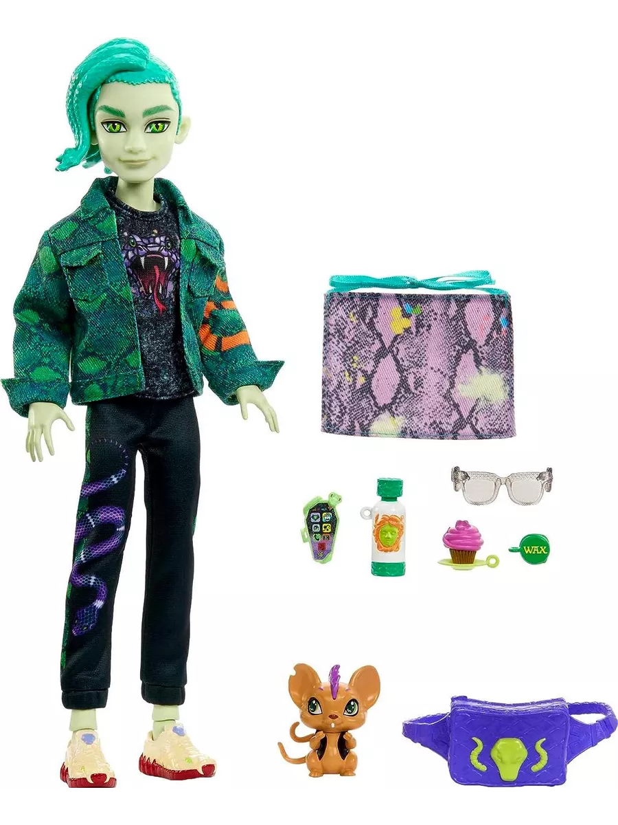 Кукла Монстер Хай Дьюс Горгона HHK56 Monster High 191660275 купить за 6 265  ₽ в интернет-магазине Wildberries