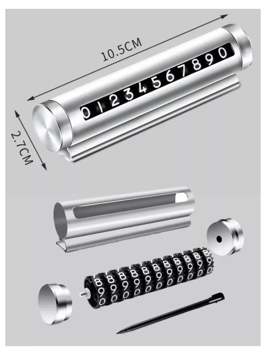 Парковочная автовизитка, номер телефона в машине Aba-in 191672298 купить за  278 ₽ в интернет-магазине Wildberries