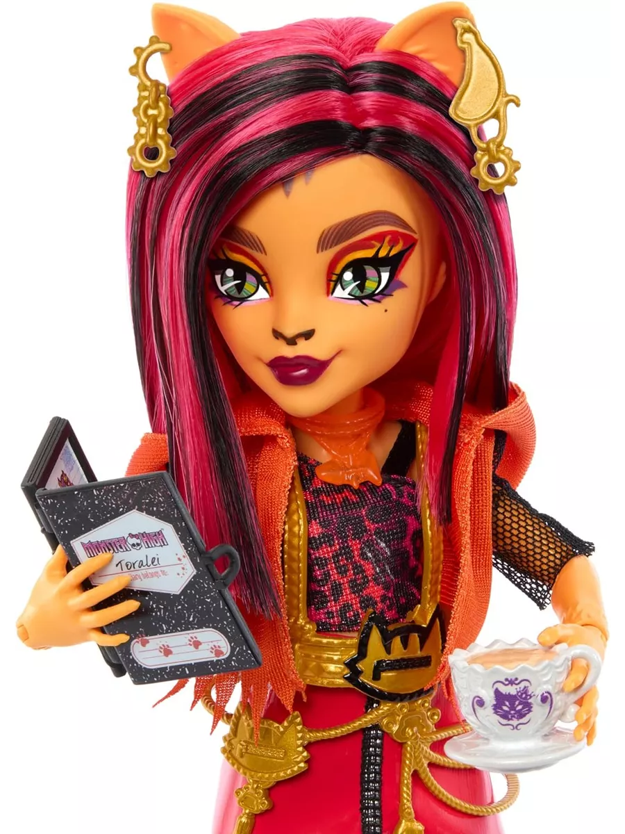 Кукла Монстр Хай Neon Frights Торалей Страйп HNF80 Monster High 191687602  купить за 6 835 ₽ в интернет-магазине Wildberries