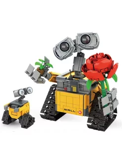 Конструктор Wall-E ВАЛЛ-И, малыш и роза Конструктор Robot Walle 191701838 купить за 1 816 ₽ в интернет-магазине Wildberries