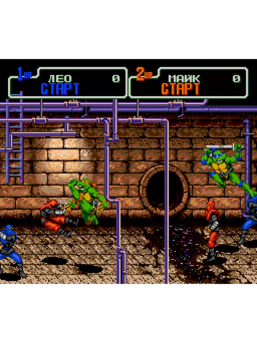 Картридж игровой 16 bit Turtles Hyperst Heist (рус) Magistr 191735455  купить в интернет-магазине Wildberries