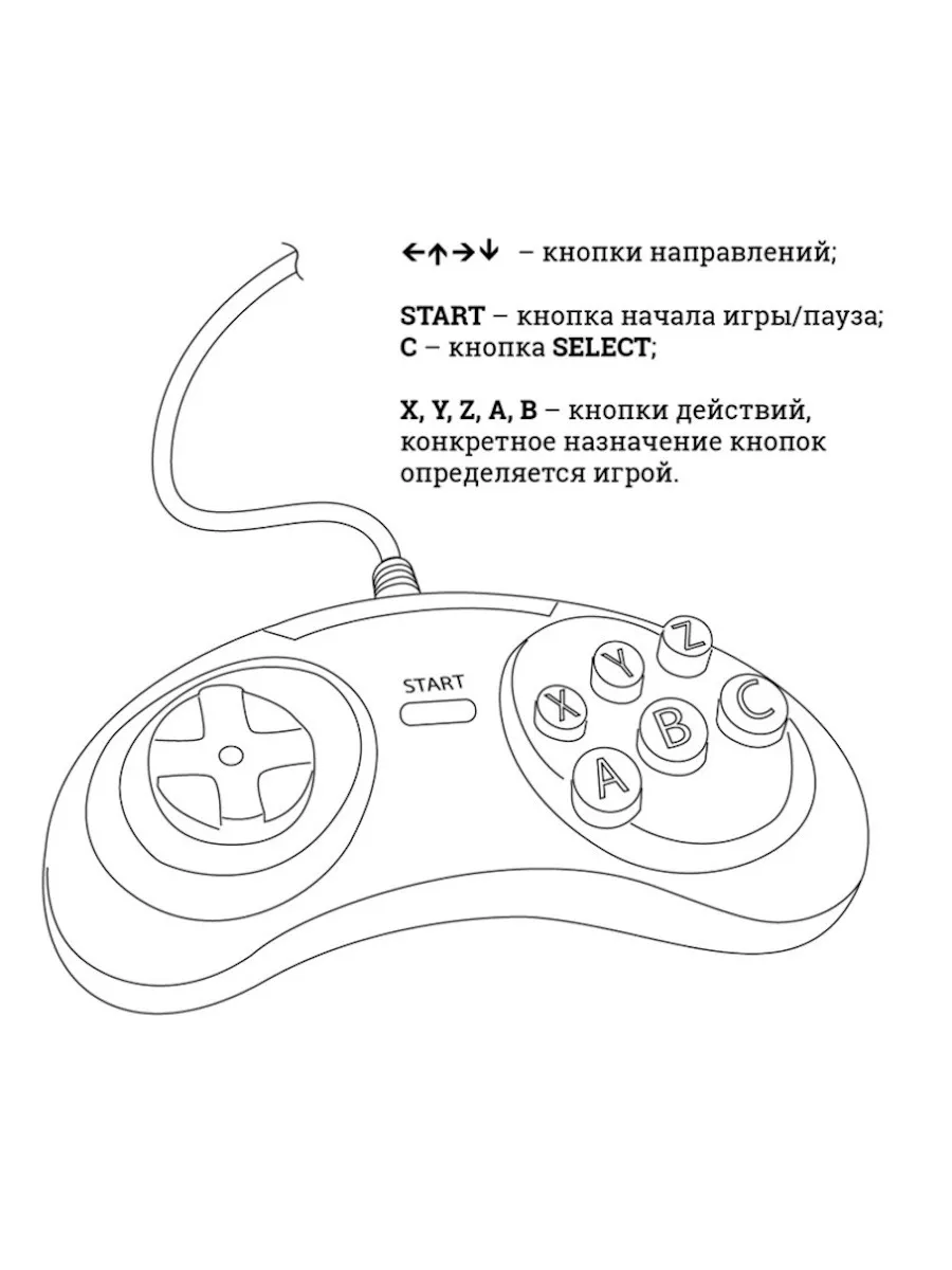 Геймпад 8-bit Sega 9p (черный) DVTECH 191737678 купить за 375 ₽ в  интернет-магазине Wildberries