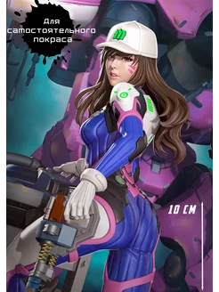 Фигурка коллекционная D.Va по Overwatch 191782923 купить за 1 232 ₽ в интернет-магазине Wildberries