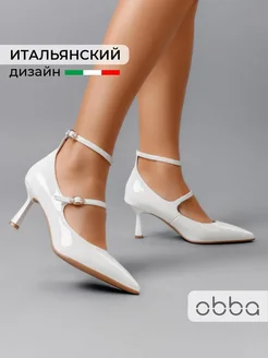 Туфли лодочки на каблуке шпильке с острым носом Obba 191811752 купить за 2 640 ₽ в интернет-магазине Wildberries