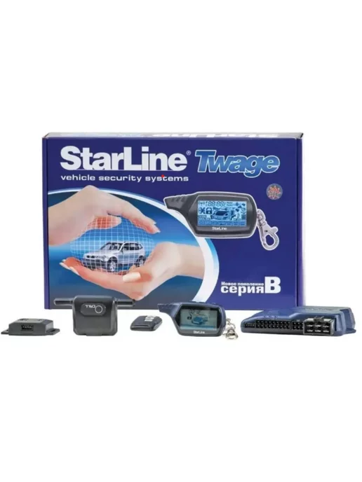 GT Shop Сигнализация с автозапуском Сигнализация совместимая StarLine B9 с автозапуском