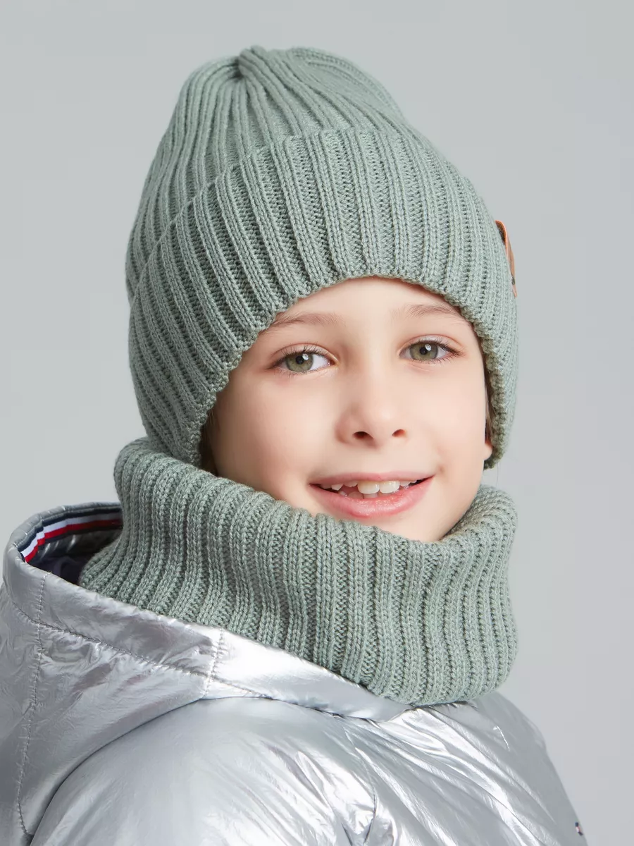Шапки, шарфы и перчатки для мальчиков