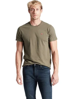 Футболка SS ORIGINAL HM TEE OLIVE NIGHT Levi