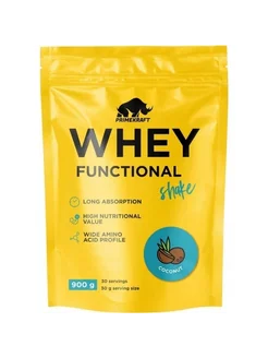 Коктейль протеиновый Whey Functional Shake - Кокос 900г PRIMEKRAFT 191991832 купить за 1 151 ₽ в интернет-магазине Wildberries